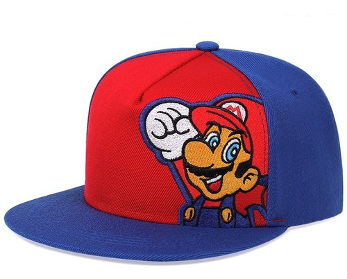 Gorra De Super Mario Ajustable Importado