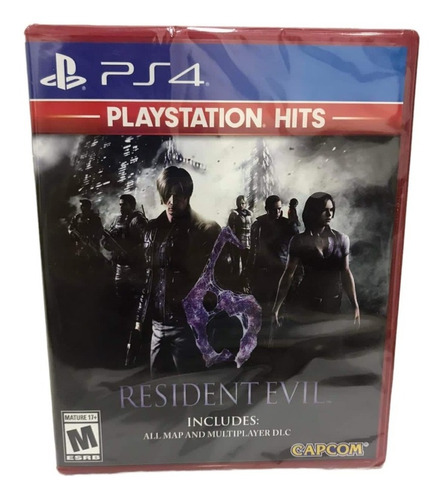 Resident Evil 6 Ps4, Play Station 4, Nuevo Original Y Físico