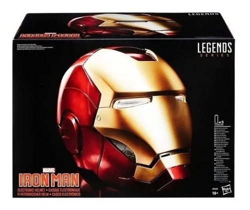  Casco Electronico Iron Man Marvel Legends Helmet Hasbro