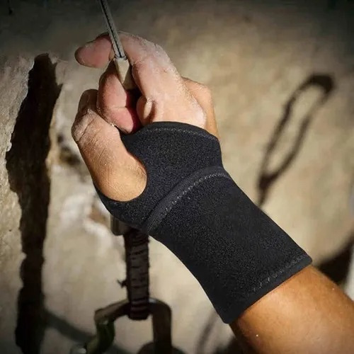 Muñequera Ajustable Con Orificio Pulgar Deporte Ortopédico37