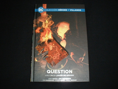 Comic Dc The Question Los Cinco Libros De Sangre