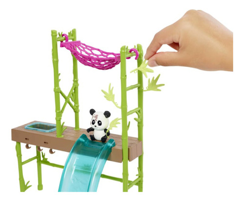 Barbie Profesiones Set De Juego Cuidadora De Pandas