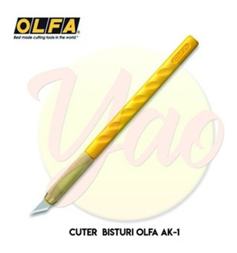 Cortante Cutter Olfa Ak-1 5b  Bisturí Artístico C/repuestos
