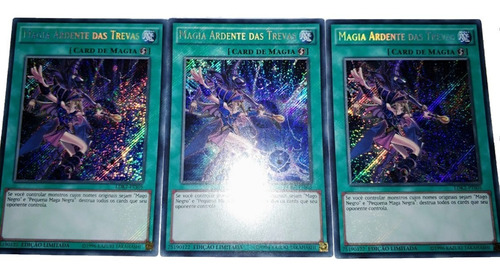 Yu-gi-oh! - 3x Magia Ardente Das Trevas Ldk2-pts05