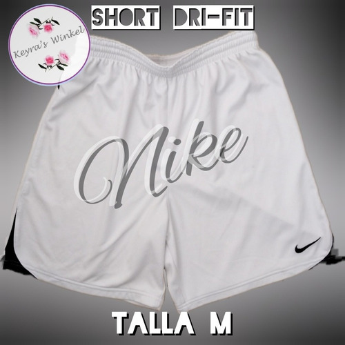 Short Blanco Dri Fit Nike Para Caballeros Talla M Como Nuevo