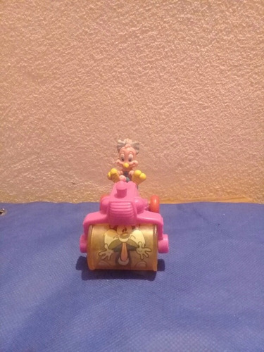 Figura Carrito Piopi Y Gato Peluso Vintage 1992 Tiny Toons 