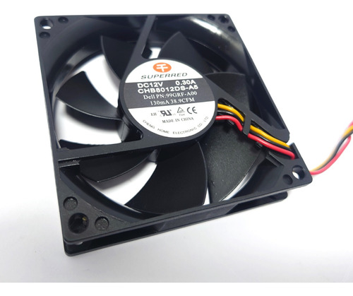 Fan Cooler  Superred 80x80x20mm 12v 0.3a Chb8012ds-a5 3pin