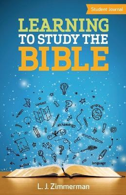 Libro Learning To Study The Bible Student Journal - L J Z...