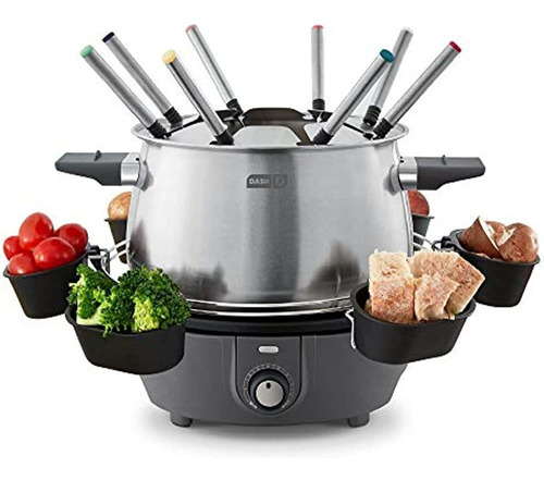 Máquina De Fondue Deluxe Con 8 Tenedores Dash