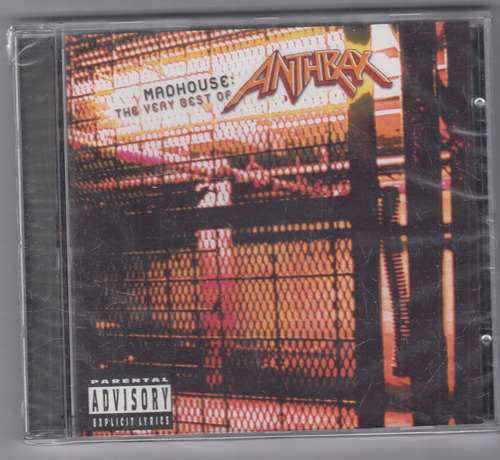 Anthrax Madhouse The Very  Cd Original Nuevo Qqi. Ag. Pb