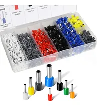 Comprar Set De 1900 Terminales Tubulares Electricos Awg 23-7