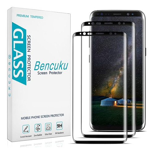 Protector De Pantalla Para Galaxy S8 Plus Vidrio Templado Cu