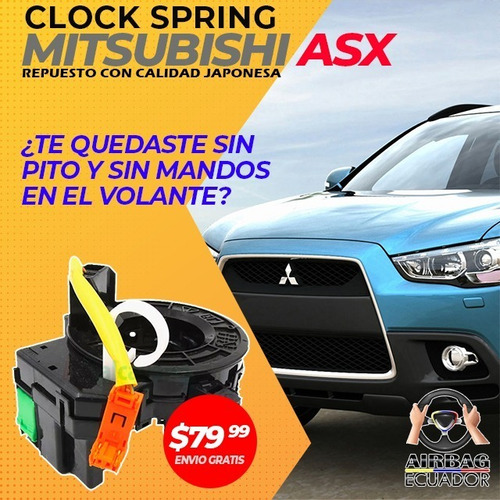 Imagen 1 de 4 de Cinta Clock Spring Mitsubishi Montero L200 Asx Outlander