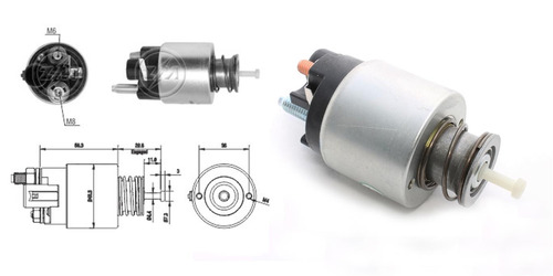 Solenoide 12v Chevrolet Prisma Modelo Delco Remy