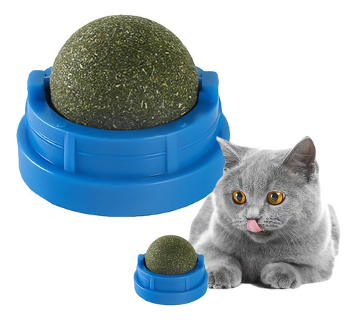 Bola Hierba Gatera Catnip Snack Para Gatos Bola Adhesiva Cat