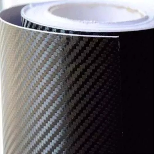 Envelopamento Fibra Carbono Teto Ou Capo 5mx1,40 + Brinde