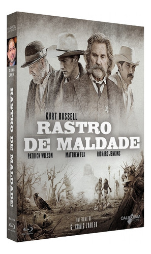 Blu-ray Rastro De Maldade / Pôster + Livreto + 2 Cards