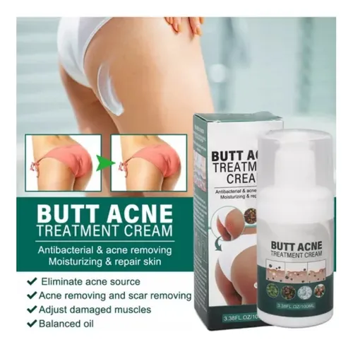3×crema Para Granos En Gluteos, Tratamiento Limpieza