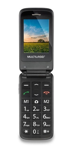 Imagem 1 de 3 de Multilaser Flip Vita Dual SIM 32 MB dourado 32 MB RAM