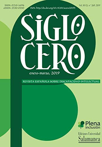 Siglo Cero: Revista Española Sobre Discapacidad Intelectual: