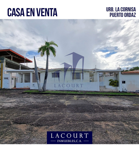 En Venta. Casa De Un Nivel Con Potencial Para Remodelar Ubicada En La Urb. La Cornisa - Puerto Ordaz #vl