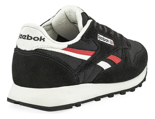 Zapatillas Reebok Classic Leather Core Negra, Solo Deportes