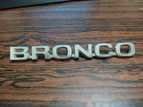 Emblema Bronco Modelo Viejo 