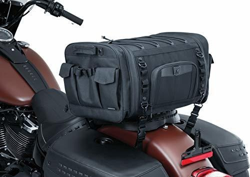 Bolsa De Viaje Para Moto Momentum Drifterresistente, Negra 