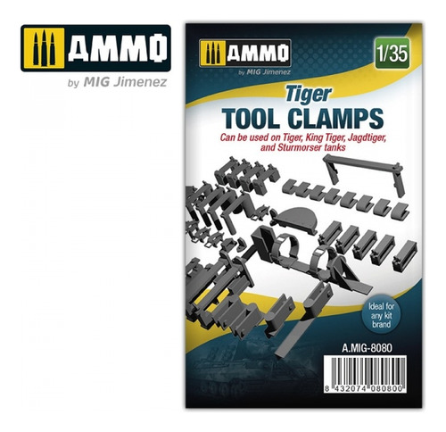 Ammo Mig Jimenez Amig8080 1:35 Tiger Tool Clamps