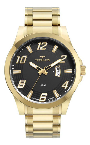 Relógio Masculino Technos Dourado 2117ldo/1p