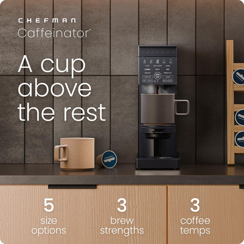 Cafetera Programable De Una Sola Porción, 1.18 L, K-cup
