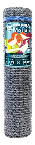 Kit C/2 Tela Pinteiro Pintinho Fio 22 50mt X 1,50 Alt Morlan