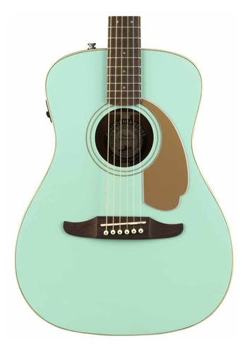 Guitarra Electroacústica Fender Malibu Player Aqua Splash