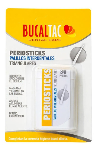 Bucal Tac Palillos Interdentales Plastico Periosticks X 30u