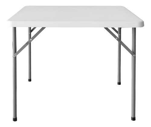 Mesa de exterior Raga HG062 de pvc color blanco