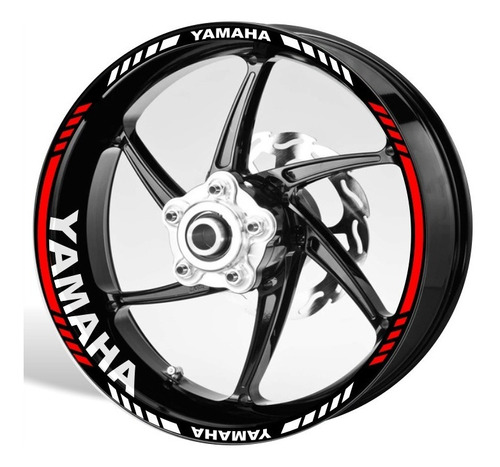 Calcomanías Para Rines  - Yamaha - Reflectivas