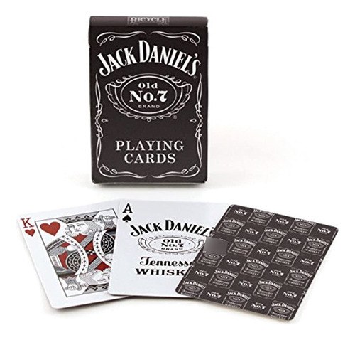 Jack Daniels Playing Cards (las Imágenes Pueden Variar)