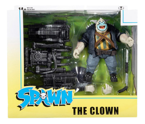 The Clown Deluxe Figure  Spawn , Mcfarlane Toys Wave 1