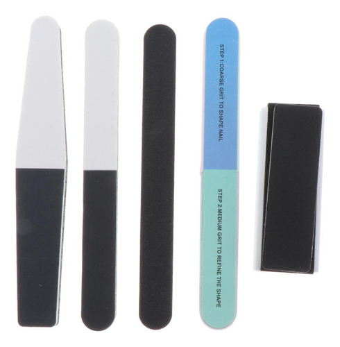 5pcs Modelo Herramientas Lijado Palos Set Limas De Estilo 2