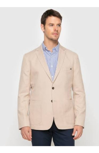 Blazer Color Beige Talla L