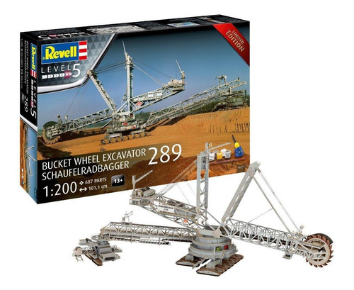 Excavadora Para Armar Revell Mineria 289 Edición Limitada