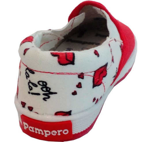 Imagen 2 de 10 de Zapatillas Panchas Infantil Marca Pampero Modelo Oli