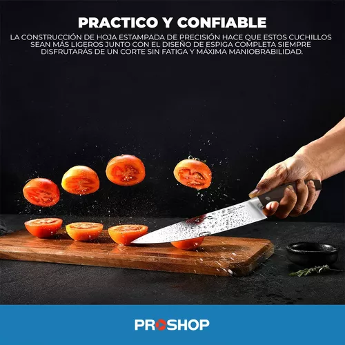 Set Juego Cuchillos 11 Piezas Chef Cocina Acero Profesional