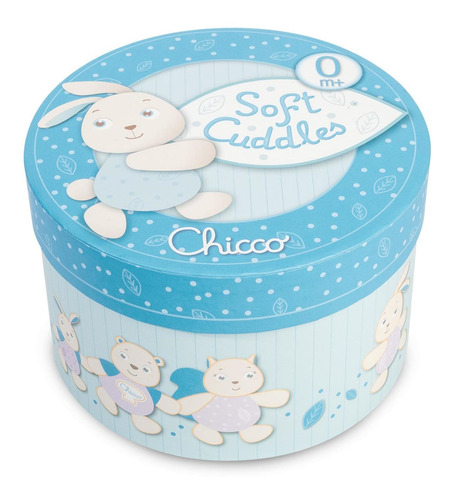 Caixa De Música Chicco Soft Cuddles Azul