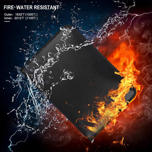 Fireproof File Folder Fireproof Fire And Water Resistant Mon
