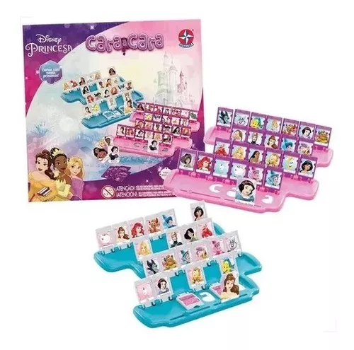 Jogo Cara a Cara - Princesas Disney - Estrela - superlegalbrinquedos