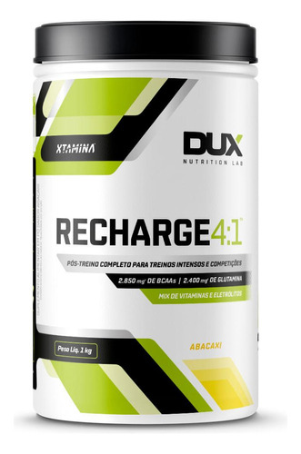 Recharge 4:1 - Pote 1000g Dux Nutrition