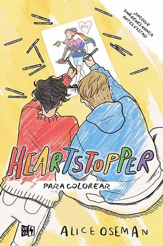 Heartstopper Para Colorear - Oseman - V&r - Libro Colorear
