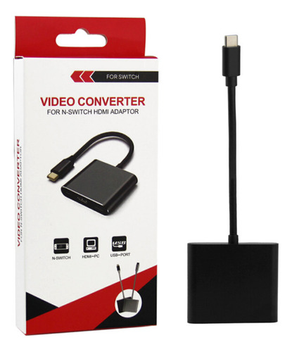 Conversor De Nintendo Switch A Hdmi Audio Video Monitor
