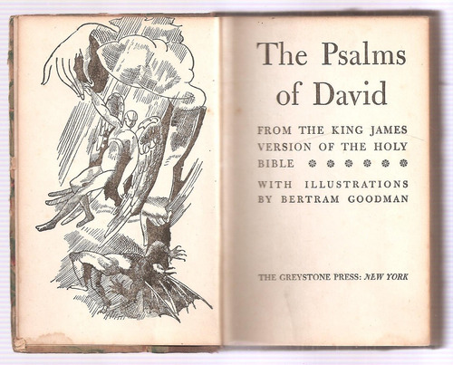 The Psalms Of David The King James Version  Greystone Press